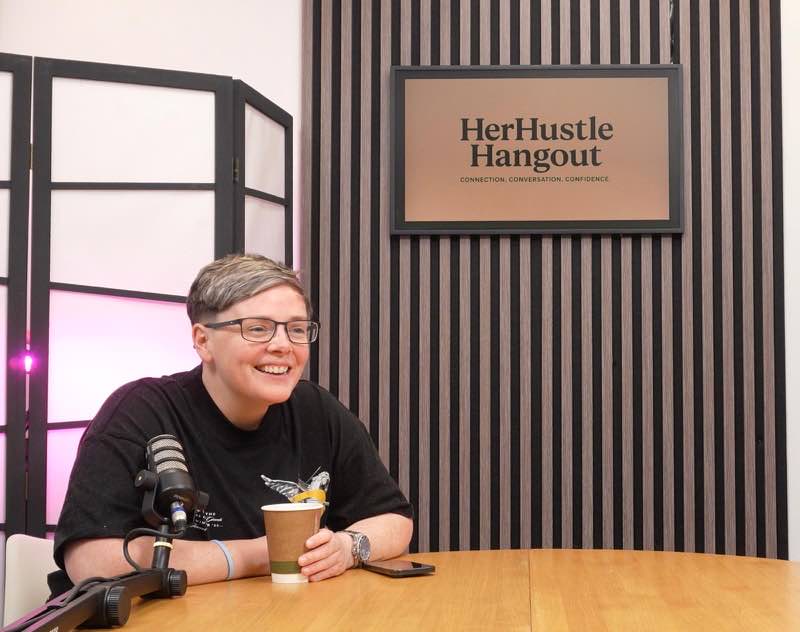 Alex Brown, host of HerHustle Live